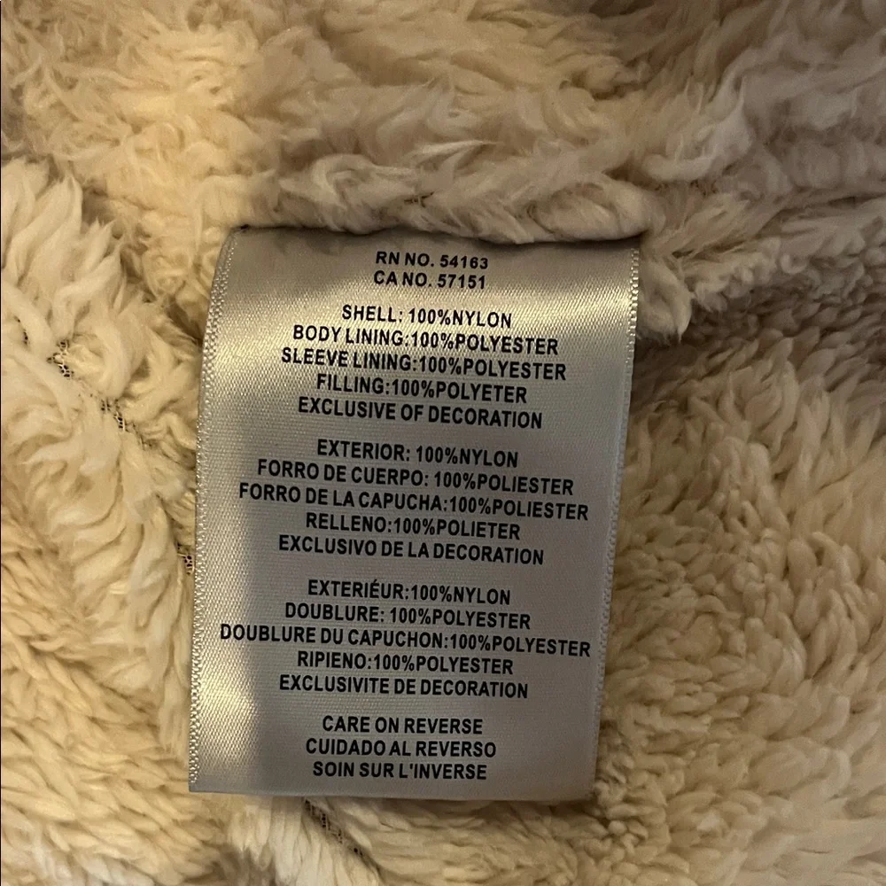 Levi's Dark Blue Hooded Raincoat - Picture 5 of 6